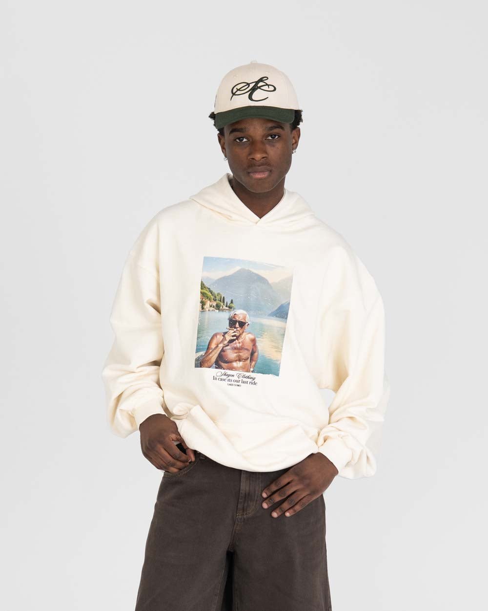 SC Baseball Cap Olive | Skagen - clothing.dk